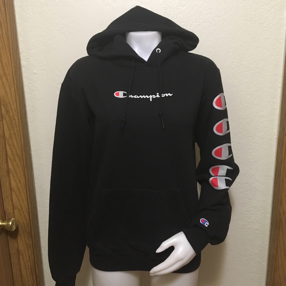 Champion Eco Logo Hoodie - Picture 4 of 7